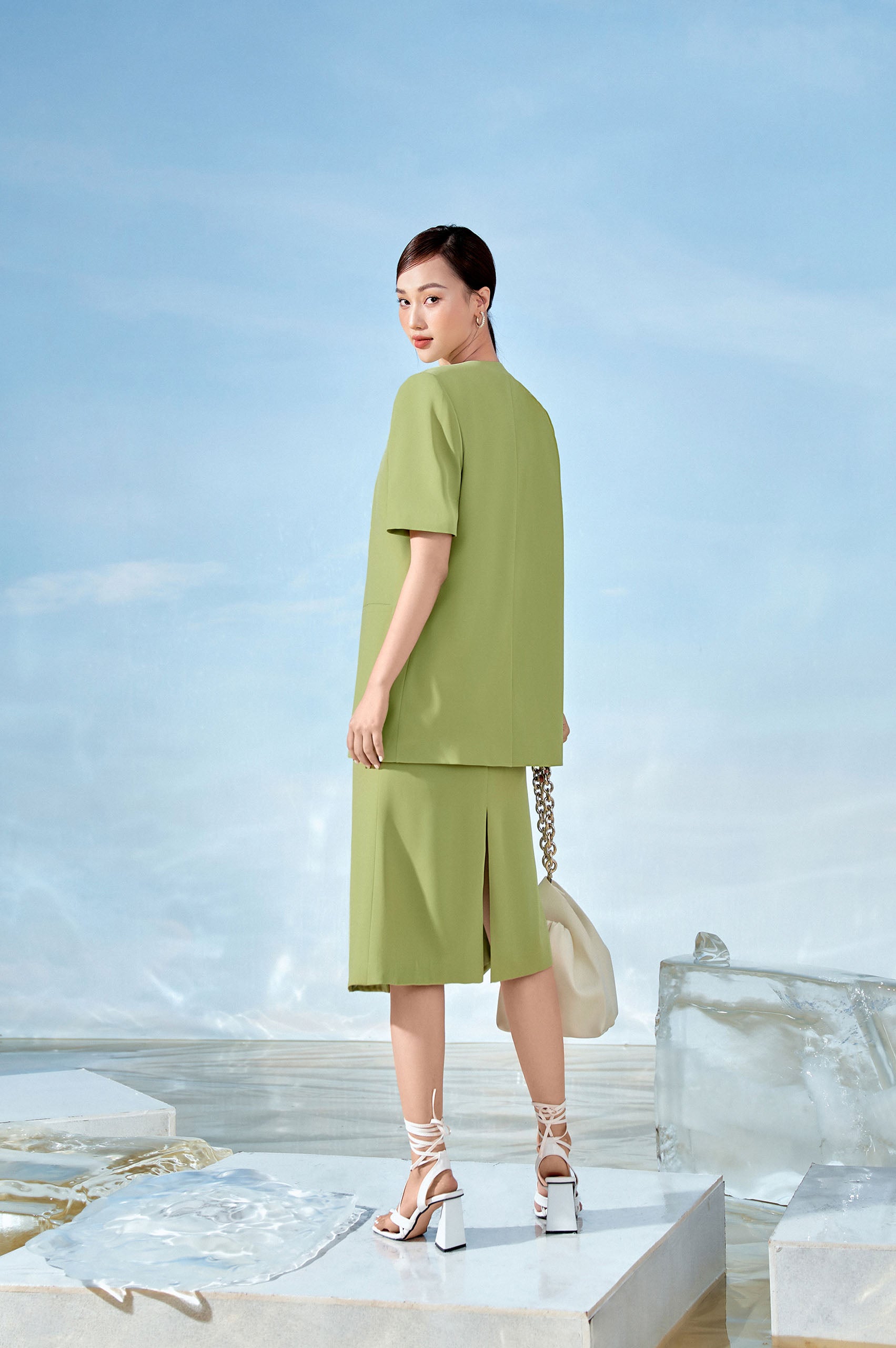 Prairie Split Collar Blazer