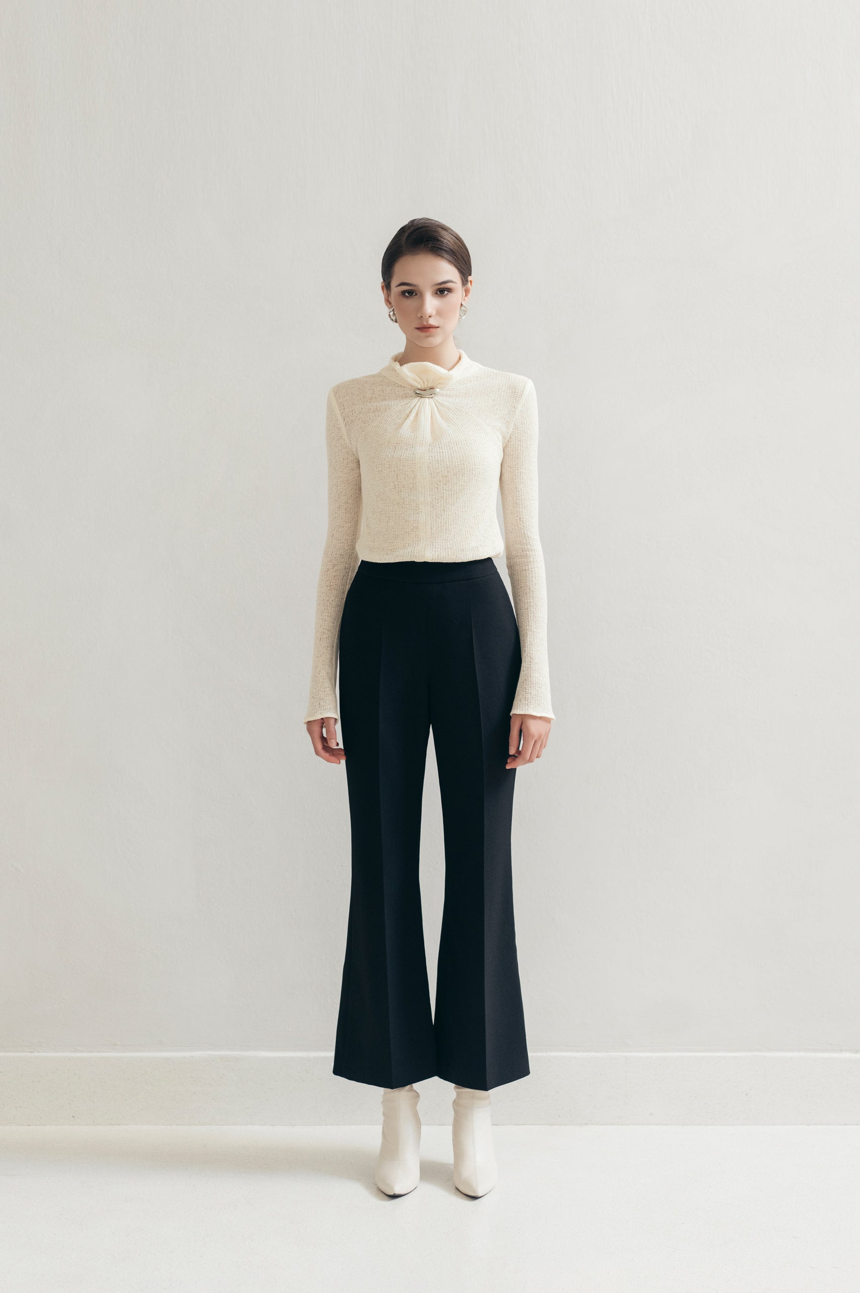 Ivory Knot Sweater image 1