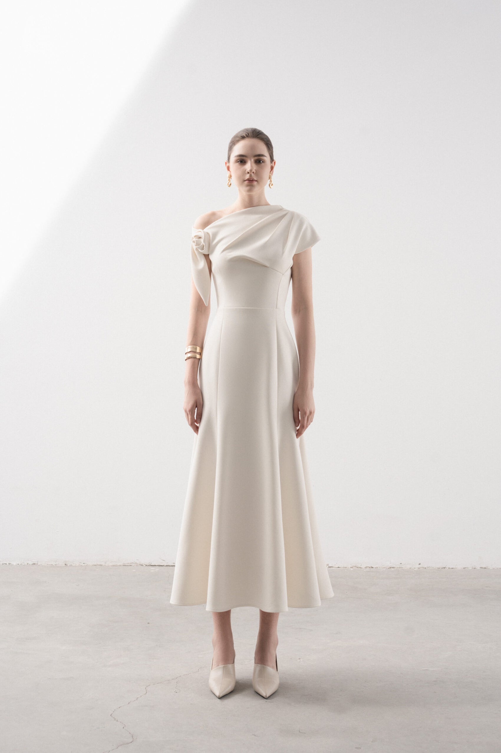 Alision Fishtail Midi Dress image 0