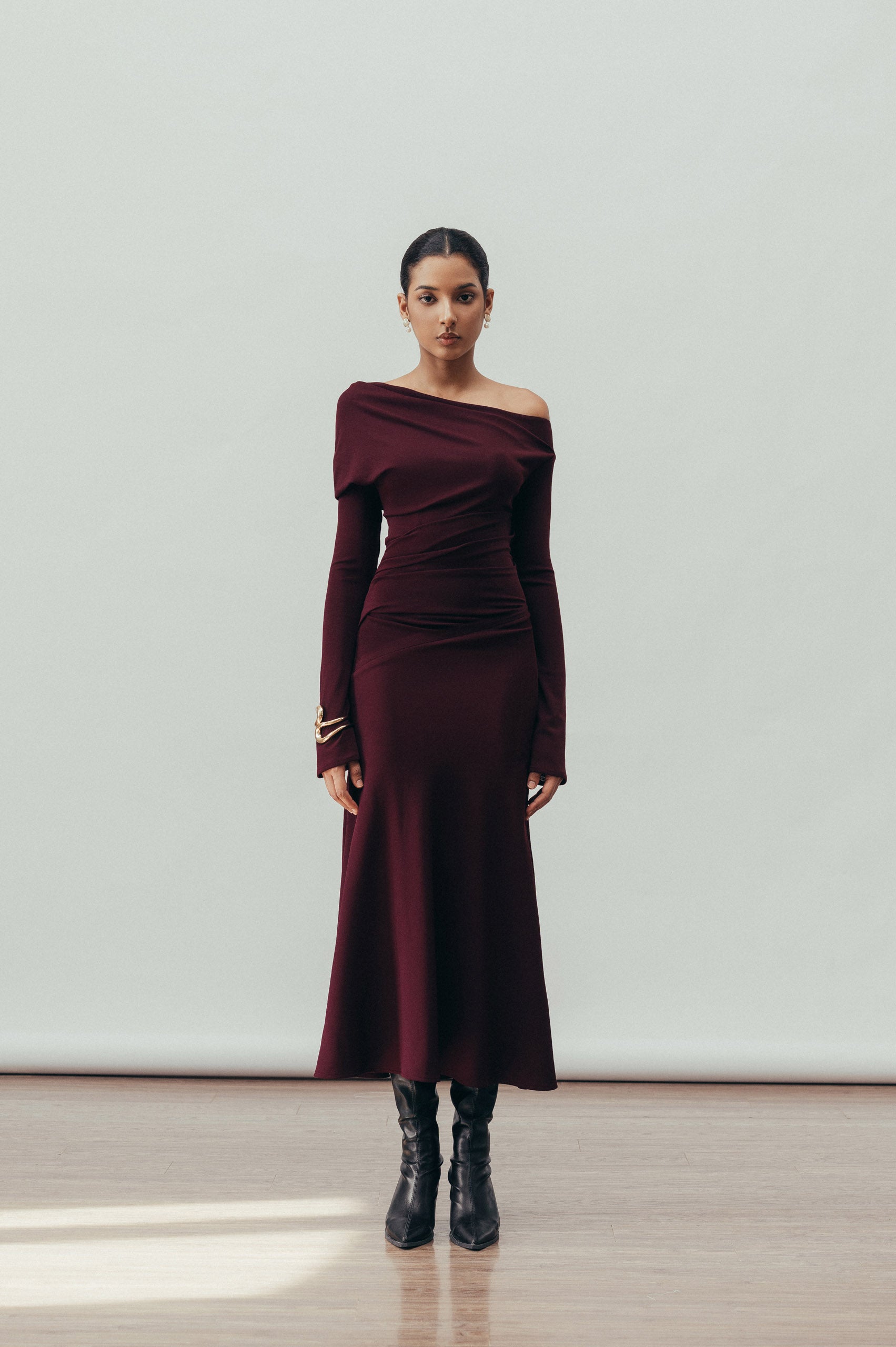 Vega Draped Dress image 0