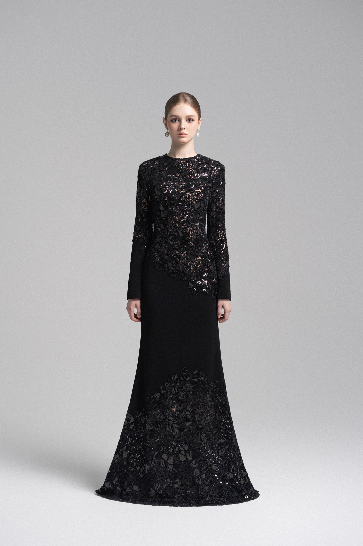 Black Celeste Lace Dress image 0