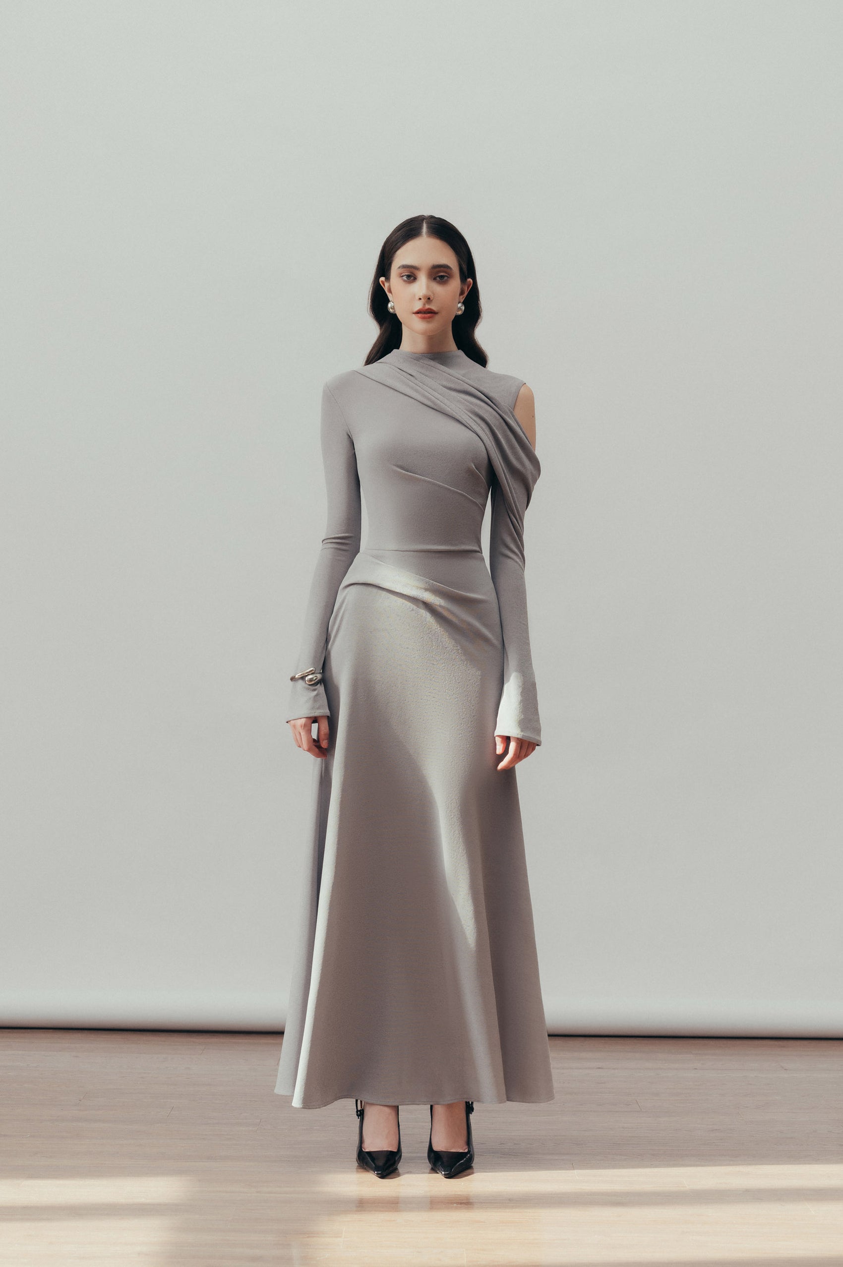 Nebula Draped Dress image 0