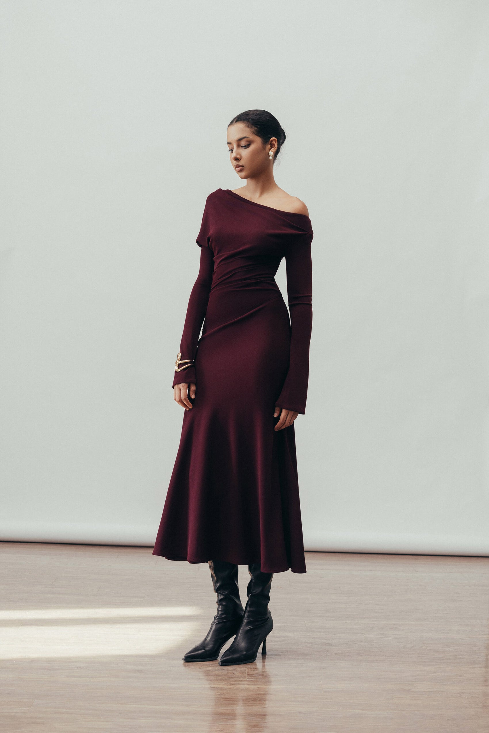 Vega Draped Dress image 1