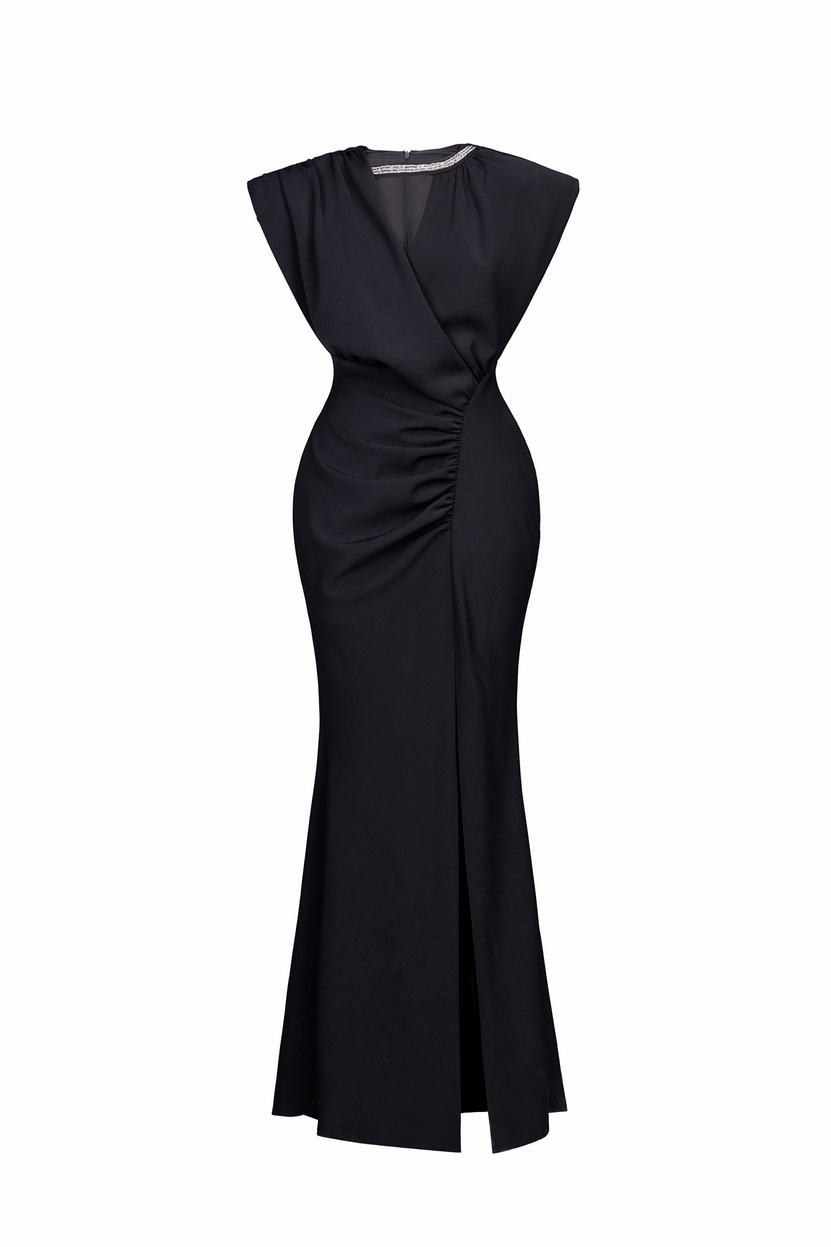 Mellow Asymmetrical Slit Dress