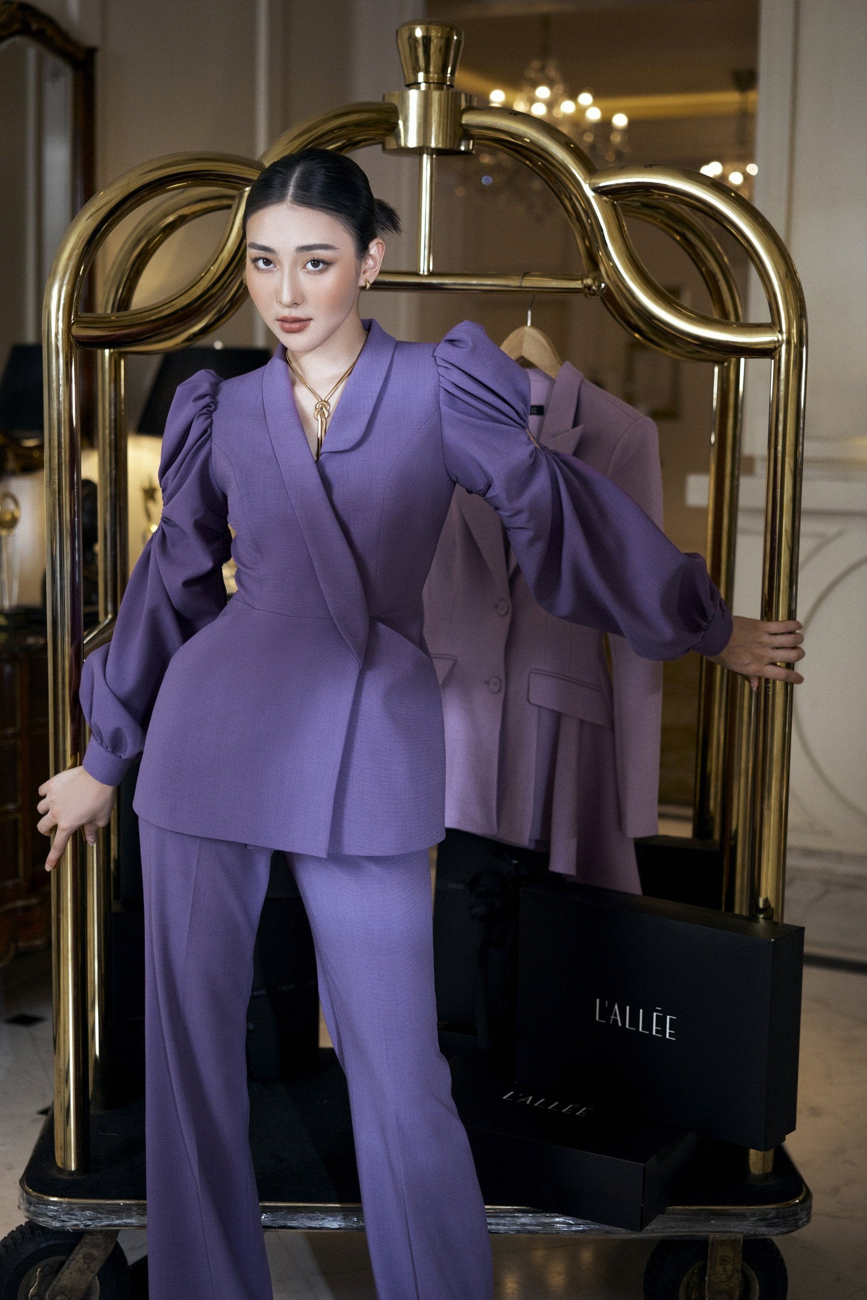 Nora Puff Sleeves Blazer